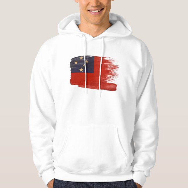 Samoa Flag Hoodie (Front)