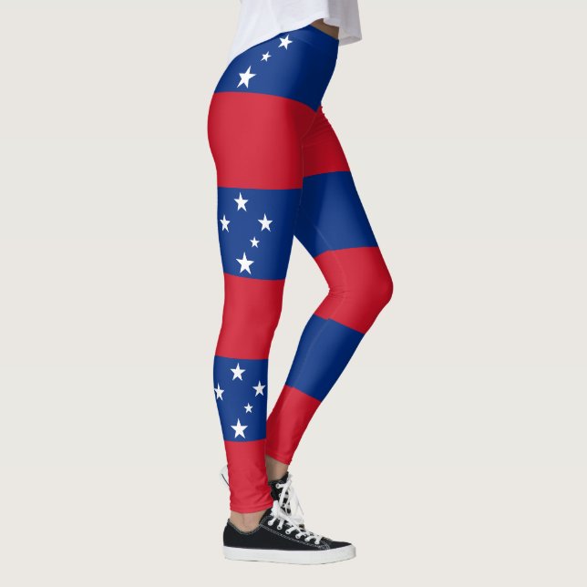 Samoa Flag Leggings (Right)