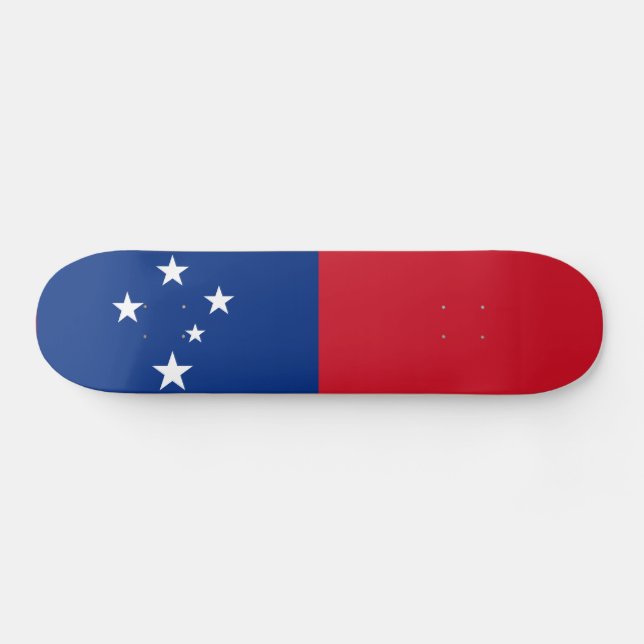 Samoa Flag Skateboard (Horz)