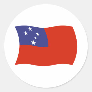 Samoa Flag Sticker