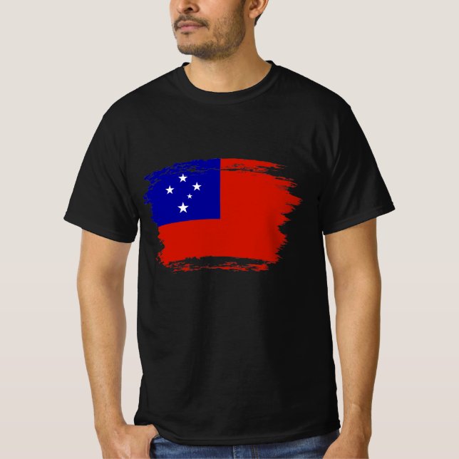 Samoa flag T-Shirt (Front)