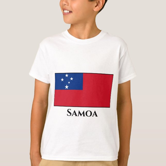 Samoa Flag T-Shirt (Front)
