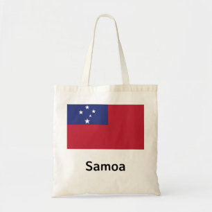 Samoa Flag Tote Bag