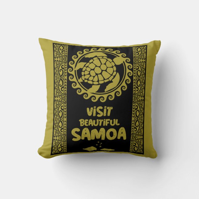 Samoa island cushion (Front)