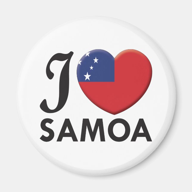 Samoa Love Magnet (Front)