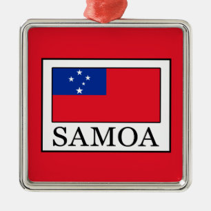 Samoa Metal Tree Decoration
