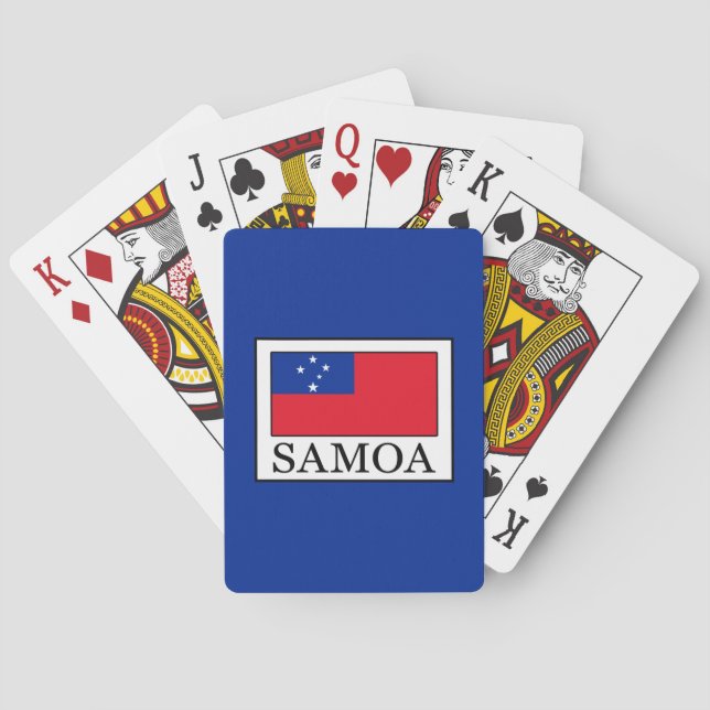 Samoa Playing Cards (Back)