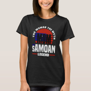 Samoa Samoan Samoa Flag Mothers Day T-Shirt