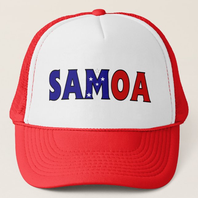 Samoa Trucker Hat (Front)