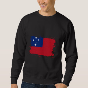 Samoa Vintage Samoan Flag Samoan Pride Samoan Root Sweatshirt