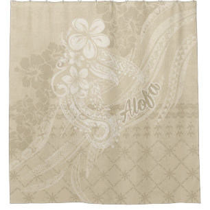 Samoan Alofa - Polynesian Bath Decor Shower Curtain