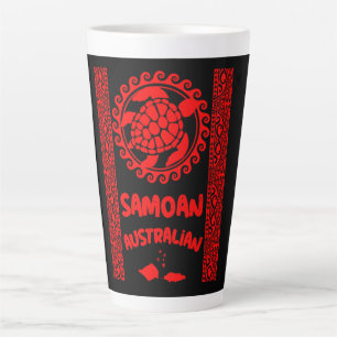 Samoan Australians Latte Mug