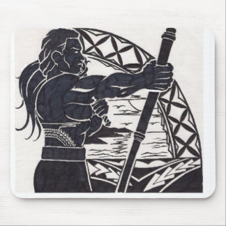 Samoan Design Mouse Pad