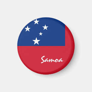 Samoan flag & Oceania - travel/sports fans Magnet