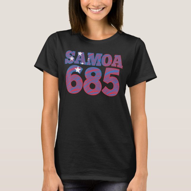 Samoan Flag shirt - Samoa Rugby (Front)