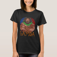 Samoan Pride Polynesian Warrior Samoa Tatau Cultur