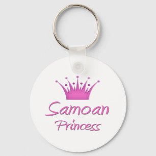 Samoan Princess Key Ring