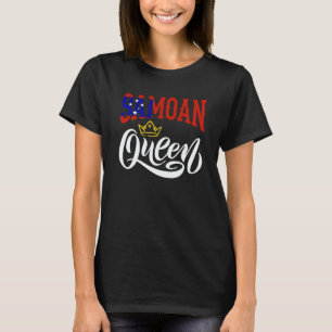 Samoan Queen Samoa Samoan Samoa Flag T-Shirt