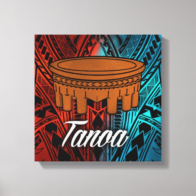 Samoan Tanoa canvas Print (Front)