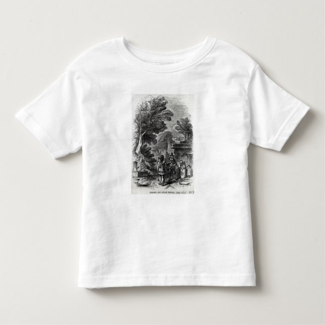 Samoset, the Indian Visitor Toddler T-Shirt (Front)