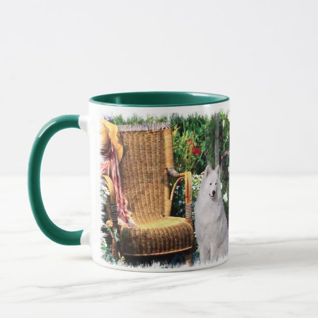 Samoyed Art Gifts Mug (Left)