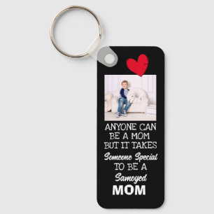 Samoyed...Best Mum Custom double-sided Keychain