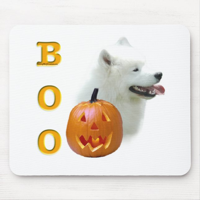 Samoyed Boo Mouse Pad (Front)