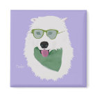 Samoyed Ceramic Tile