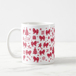 Samoyed Christmas Design Coffee Mug