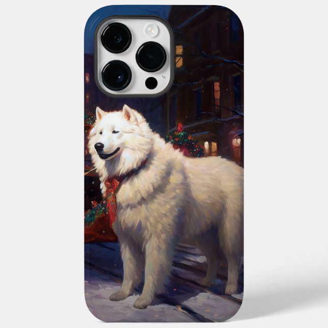 Samoyed Christmas Festive Season  Case-Mate iPhone Case (Back)