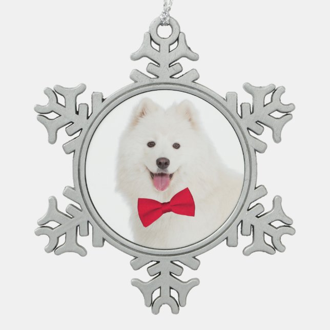 Samoyed Christmas Ornament (Front)