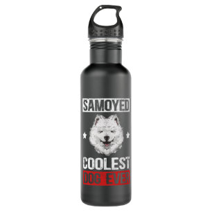 Samoyed Coolest Dogs Dog Owner Samoyeds 710 Ml Water Bottle