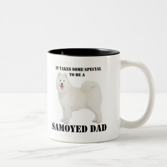 Samoyed Dad Mug (Right)