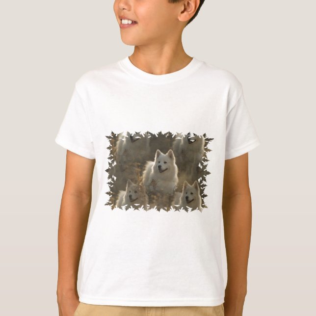 Samoyed Dog Breed Children's Sweatshirt T-Shirt (Front)