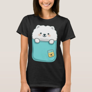 Samoyed Dog in your Pocket Dog 1 T-Shirt