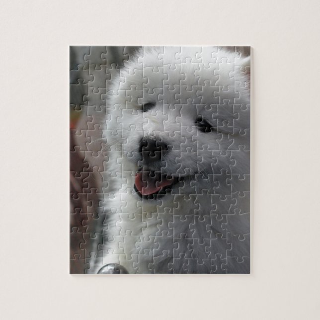 Samoyed Dog Jigsaw Puzzle (Vertical)