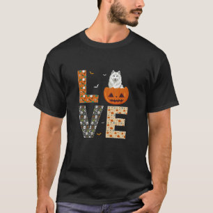 Samoyed Dog Lovers Boys Girls Kids Funny Halloween T-Shirt
