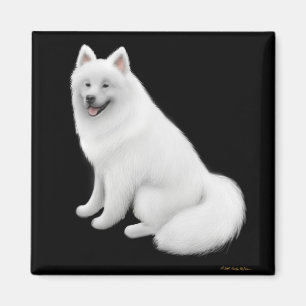 Samoyed Dog Magnet