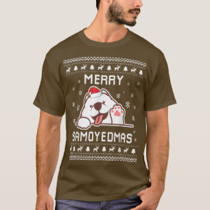 Samoyed Dog Owner Ugly Christmas Sweater For Holid