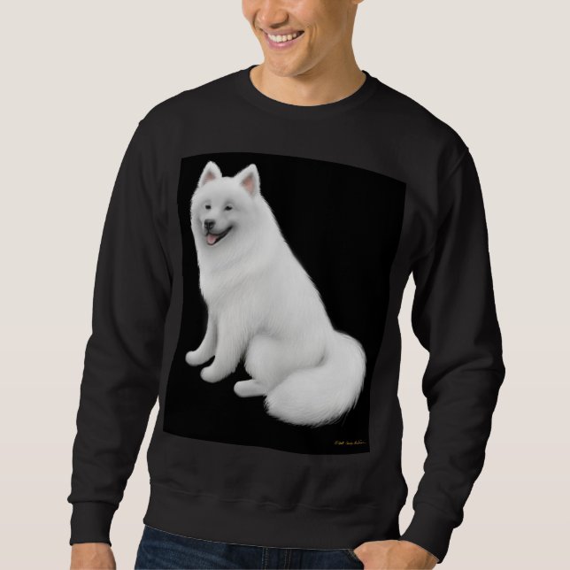 Samoyed Dog Sweatshirt (Front)