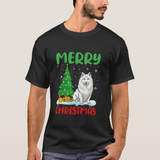 Samoyed Dog Tree Xmas Sweater Men Women Ugly Chris