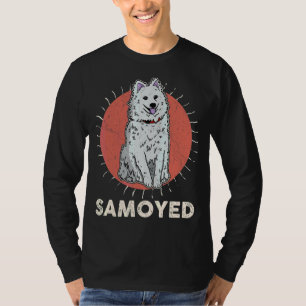 Samoyed Dog Walk Mum Dog Sayings Breeder T-Shirt
