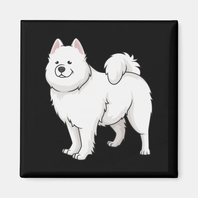 Samoyed Dogs Gorgeous Samoyed Dog Funny Cute Magnet (Front)