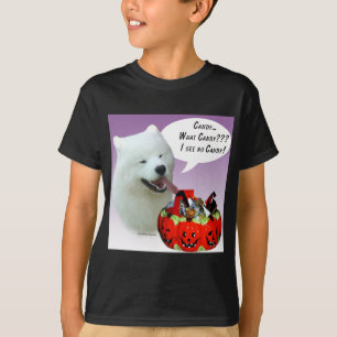 Samoyed Halloween Candy T-Shirt