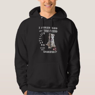 Samoyed Husky Mix Dog Quote Mum Dad Costume Cute S Hoodie
