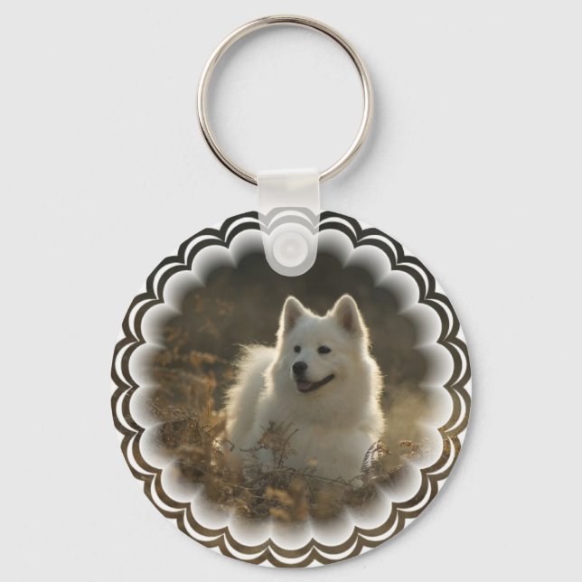 Samoyed Keychain (Front)