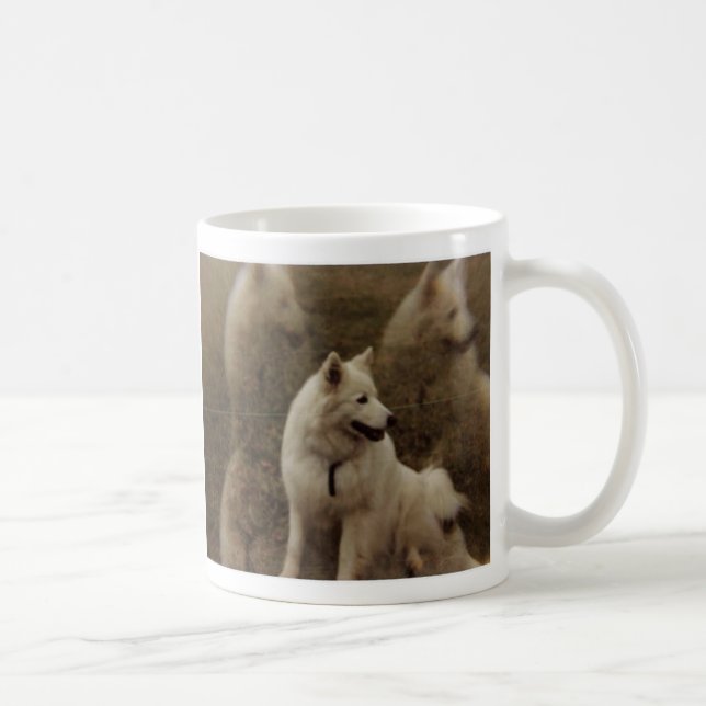Samoyed multi-image, Samoyed multi-image Coffee Mug (Right)