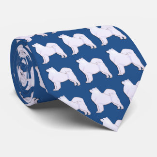 Samoyed Neck Tie