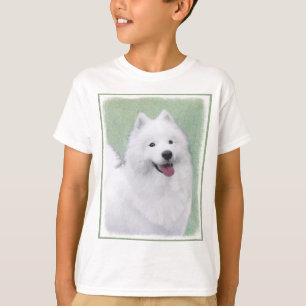 Samoyed Painting - Cute Original Dog Art T-Shirt