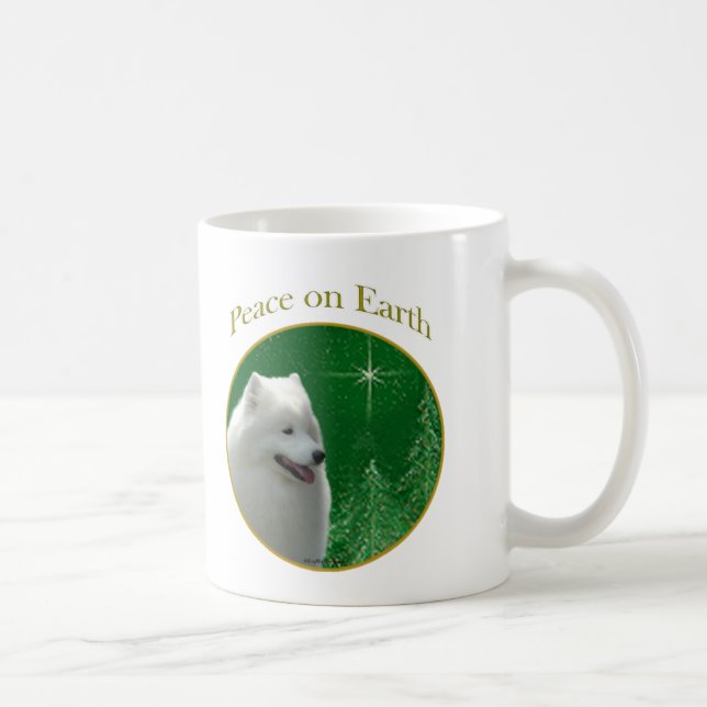 Samoyed Peace Coffee Mug (Right)